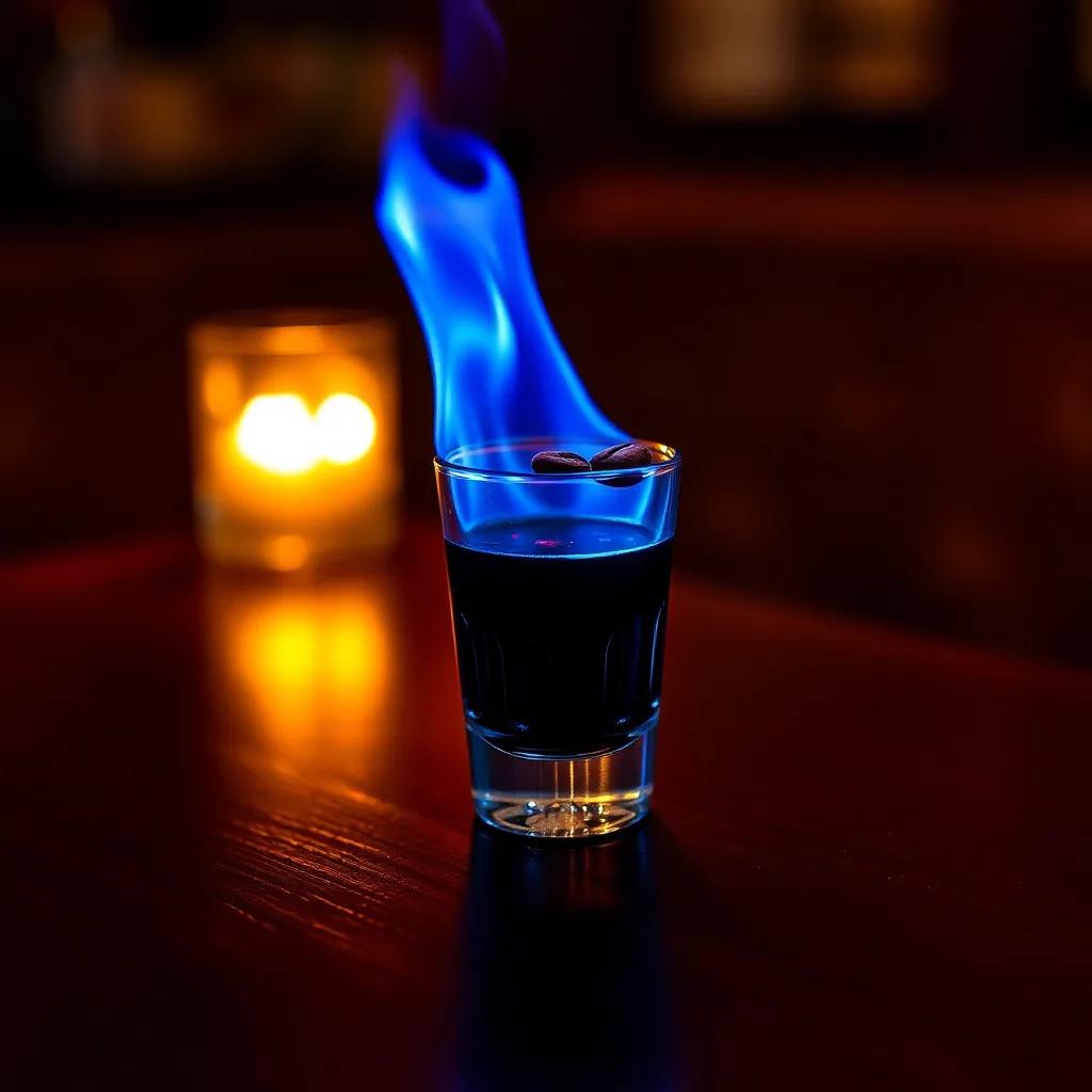 Flaming Sambuca