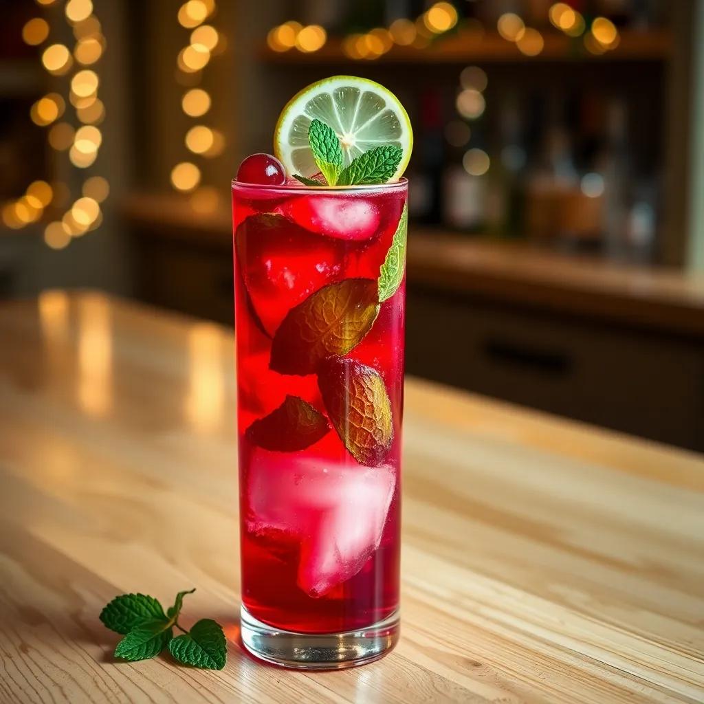 Cranberry Kringle Cocktail