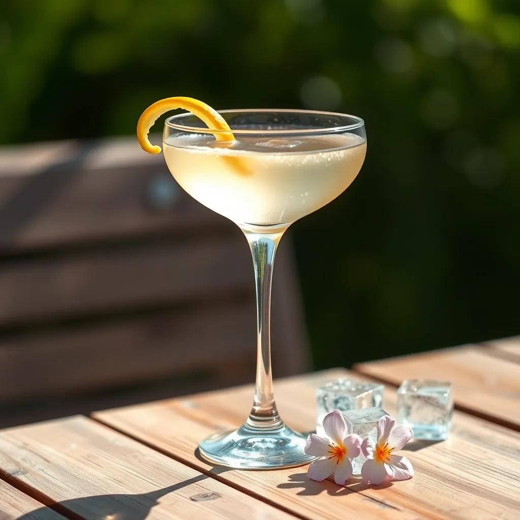 Elderflower Martini
