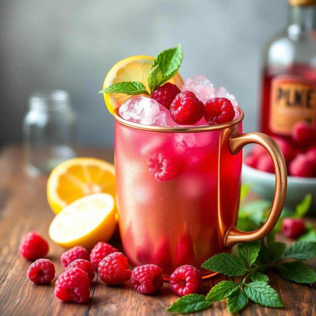 Raspberry Lemon Mule